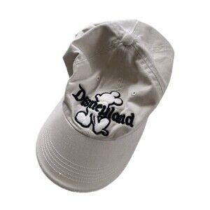 Disneyland Disney Park Puff Felt Embroidered Adult Baseball Cap Hat Mickey Mouse